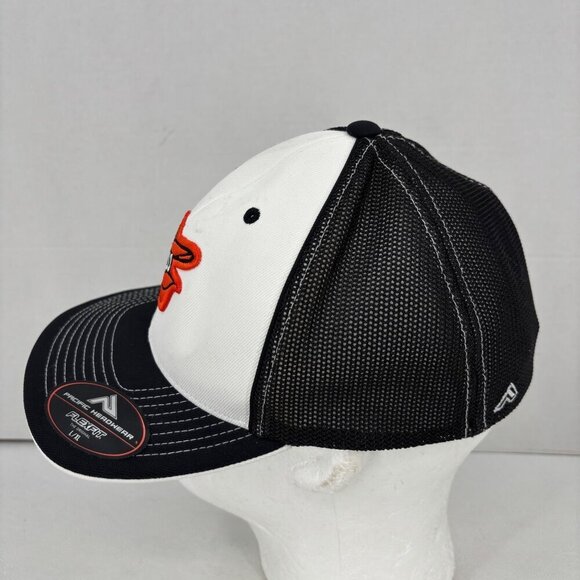Baltimore Orioles Baseball Cap Adult L-XL Pacific Headwear Flexfit Pro Model Hat - Picture 4 of 9